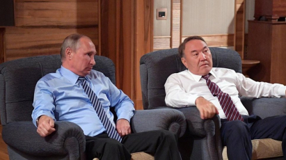 Назарбаев и Путин посмотрели фильм 